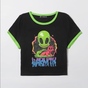 Alien ringer tee